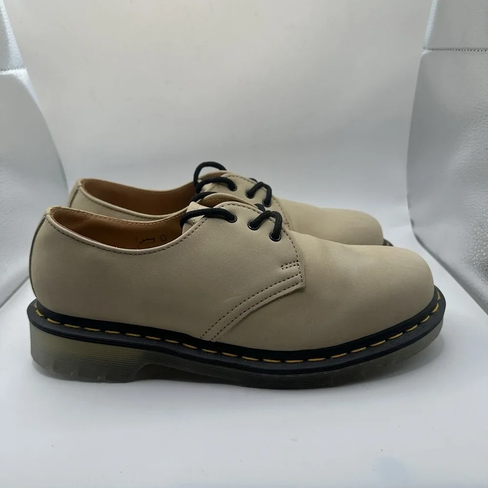 Dr Martens 1461 Iced II Buttersoft Light Tan Leather Oxfords Men 7 Women 9‎ NEW